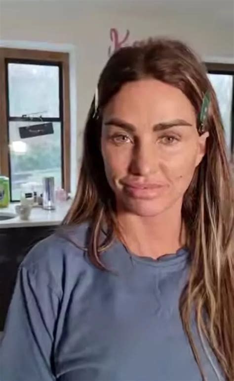 katie price no makeup